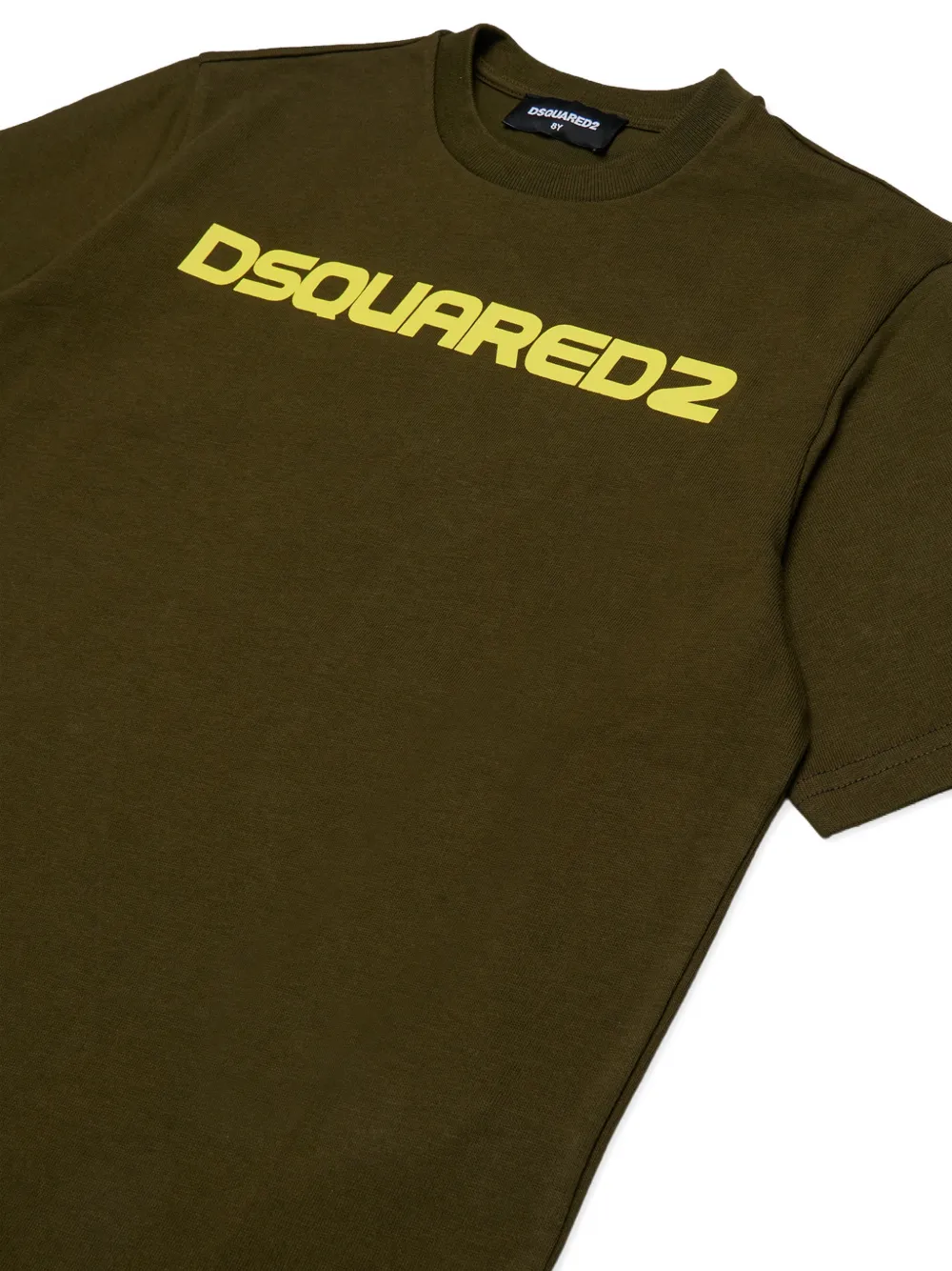 DSQUARED2 KIDS T-shirt met logoprint Groen