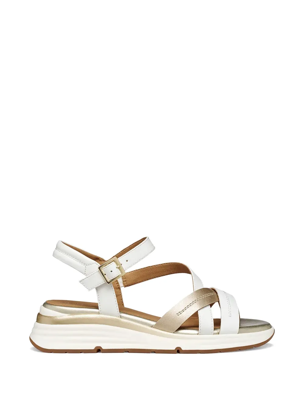 Geox Elowynne crossover-strap sandals - Weiß