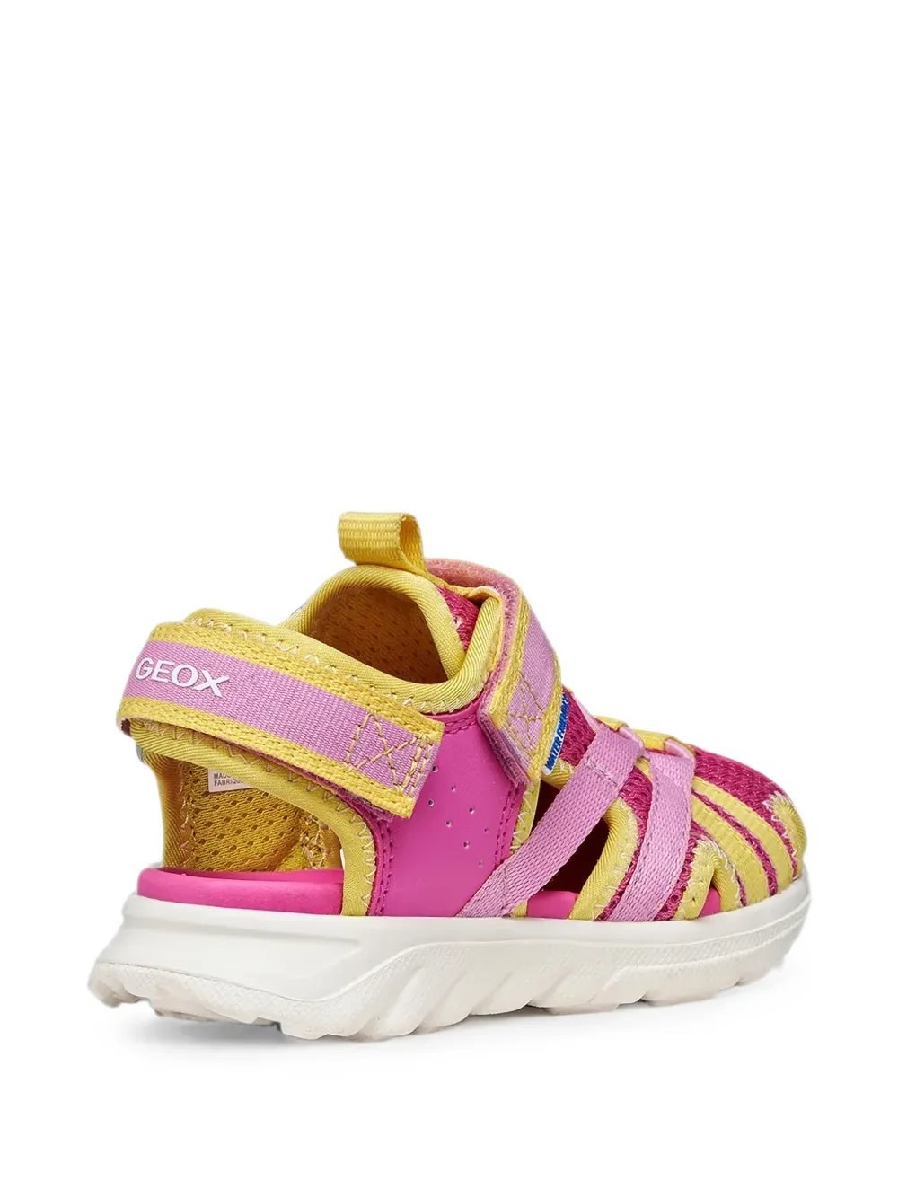 Geox Kids Airadyum panelled touch-strap sandals Roze