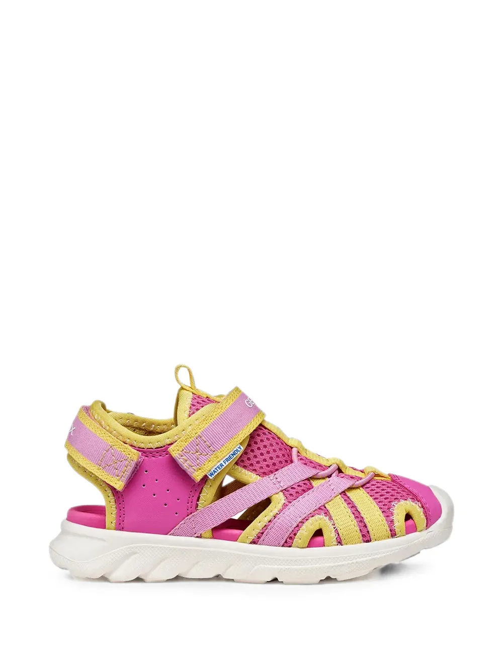 Geox Kids Airadyum panelled touch-strap sandals Roze