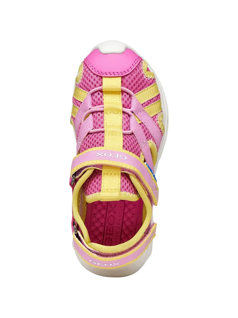 Geox Kids Airadyum panelled touch-strap sandals Roze