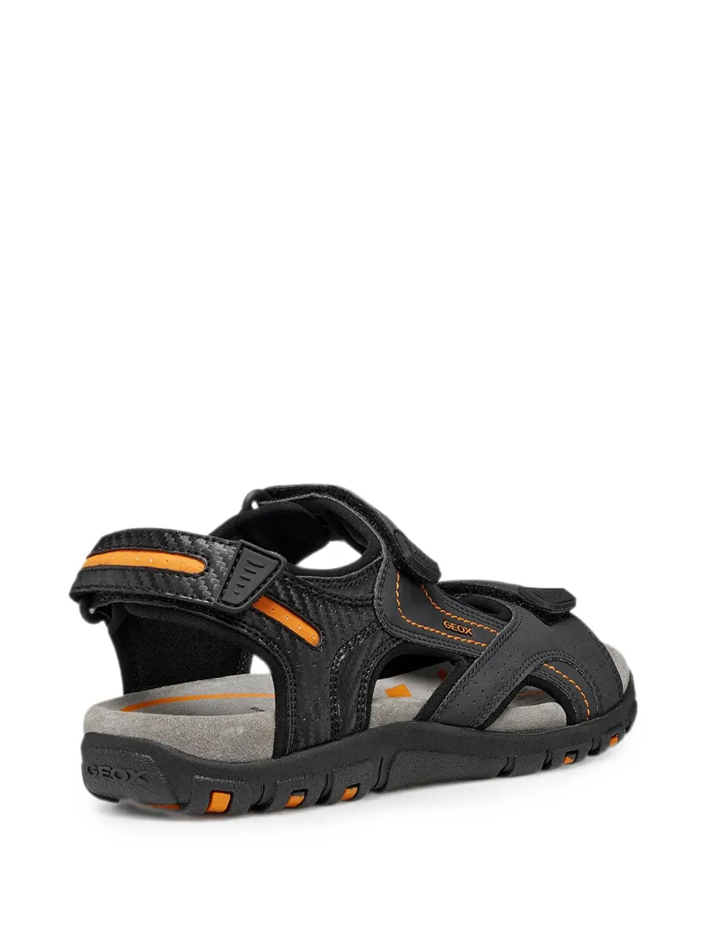 Geox touch-strap sandals Zwart