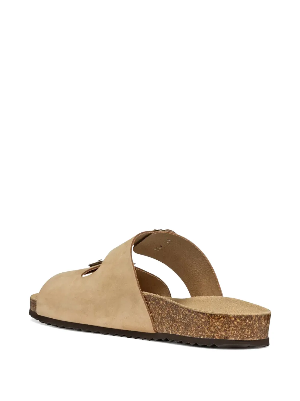 Geox buckle-fastening slides Beige
