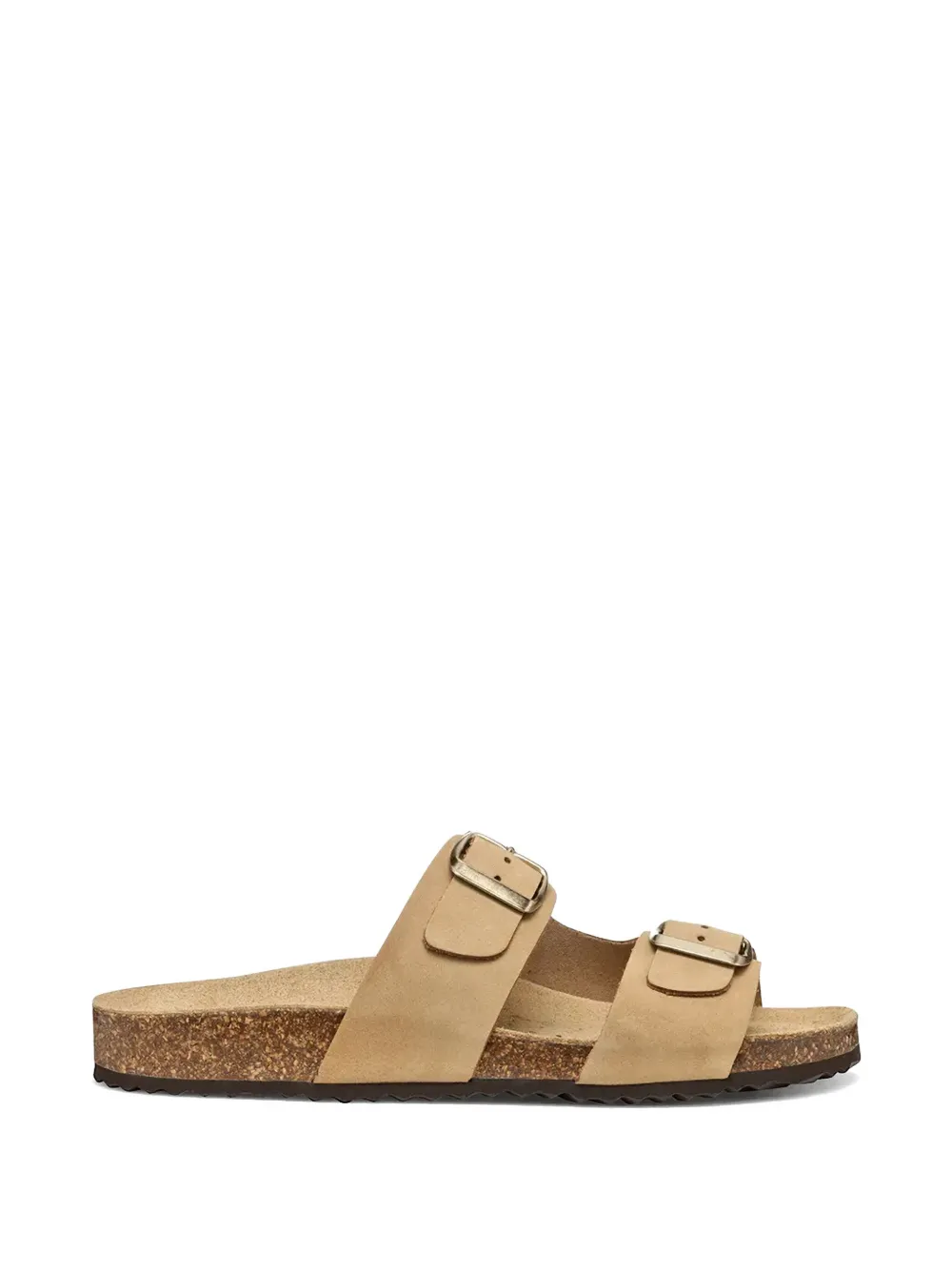 Geox buckle-fastening slides Beige