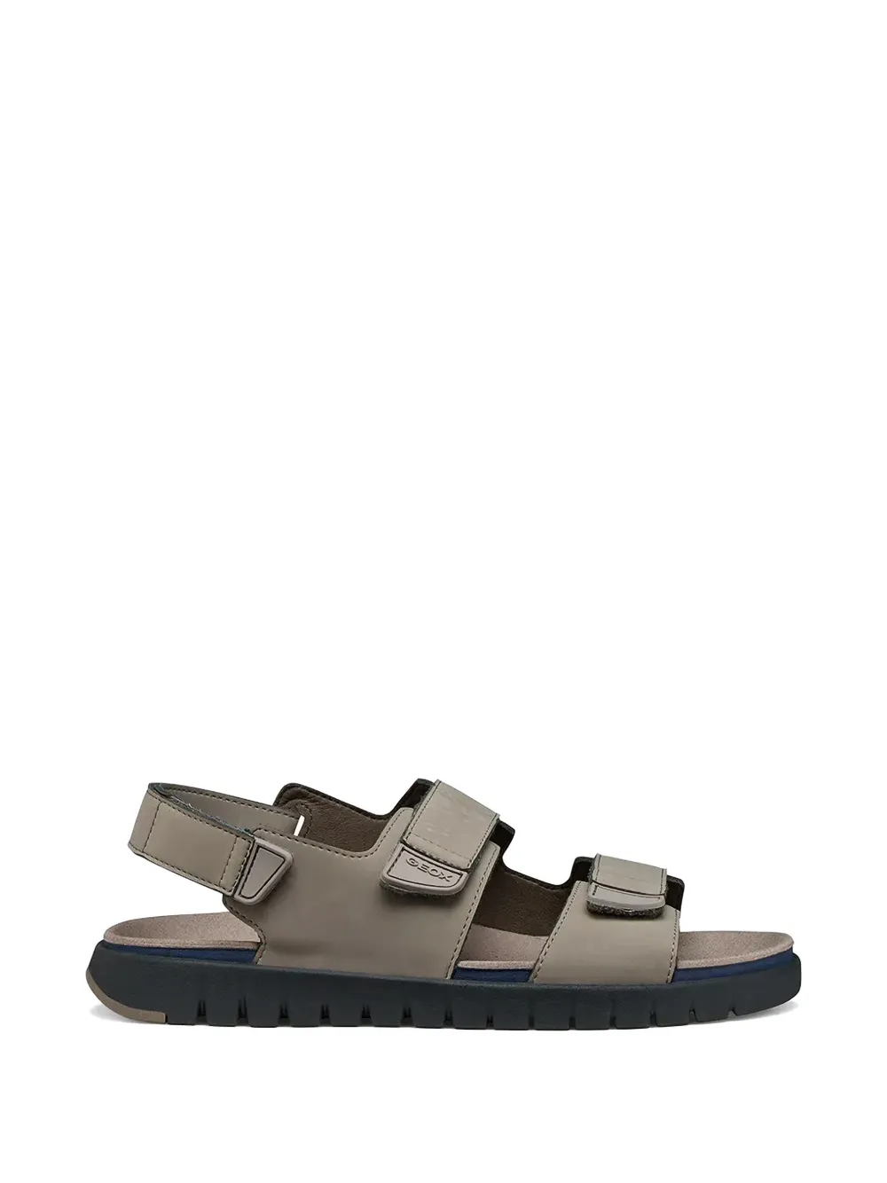Geox Flextride S touch-strap sandals - Grigio