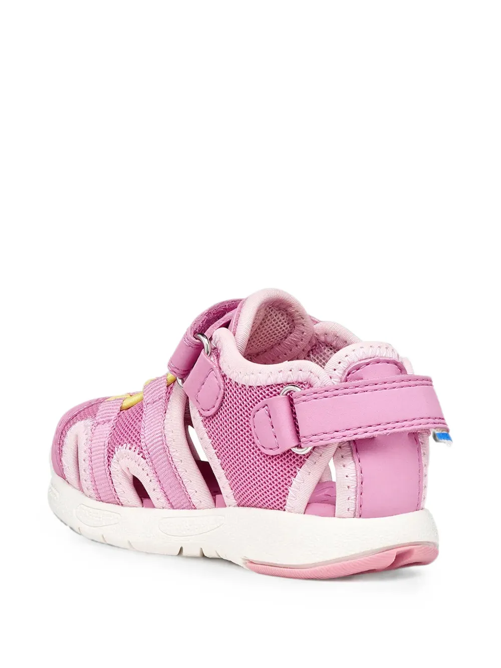 Geox Kids Multy touch-strap mesh sandals Roze