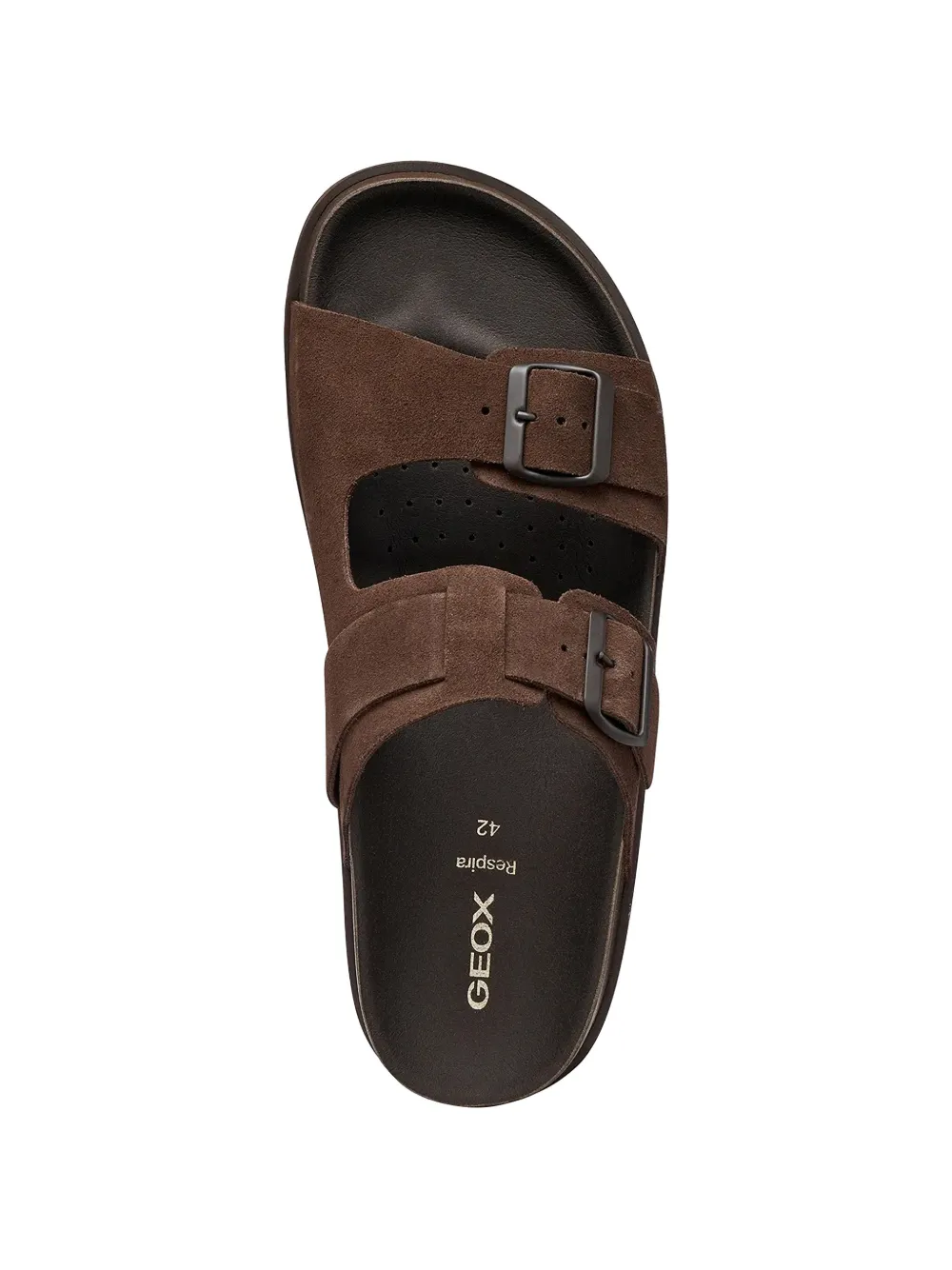 Geox Parnaiba buckle-fastening sandals Bruin