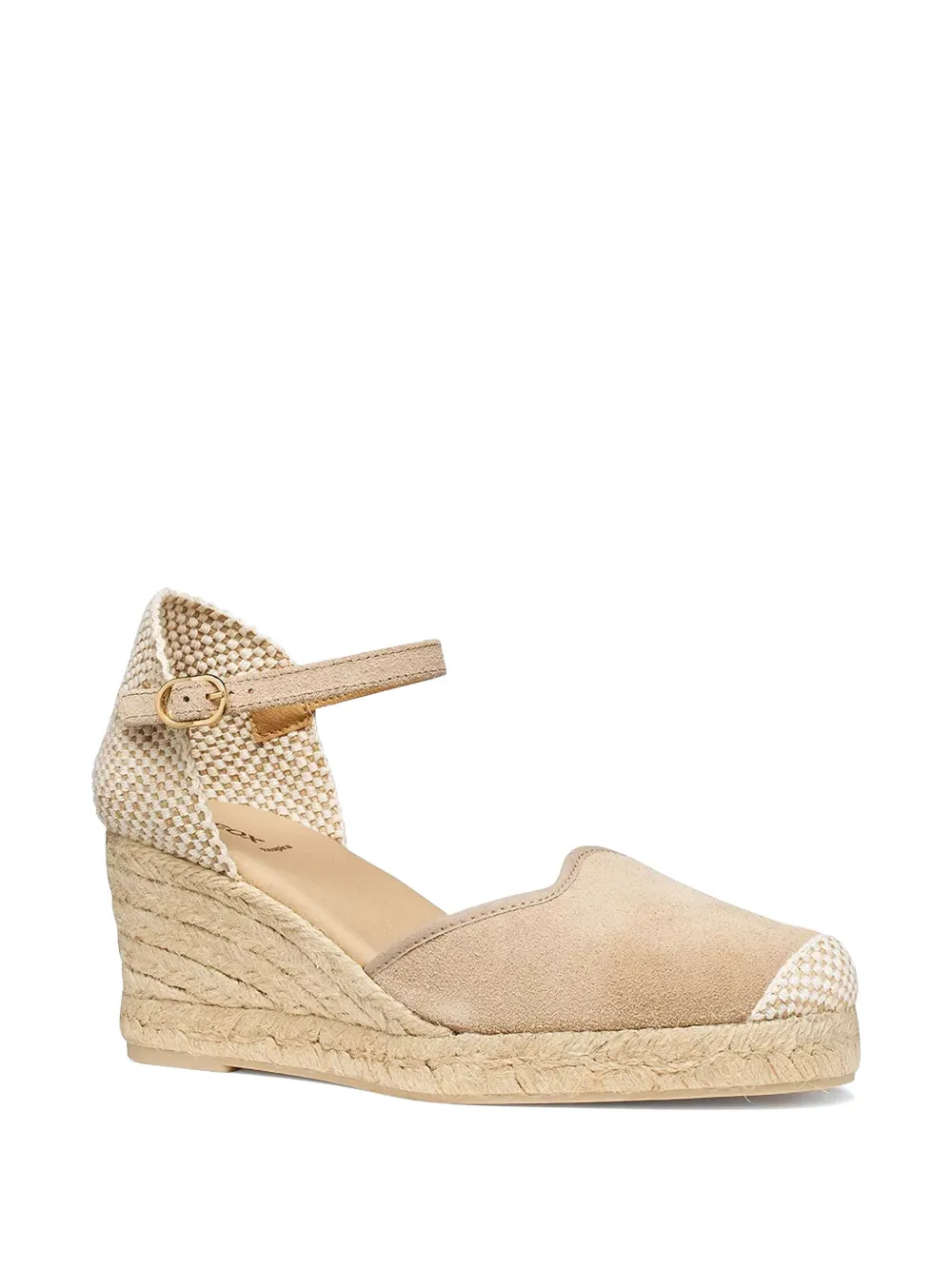 Geox Gelsa Low wedges espadrille Beige