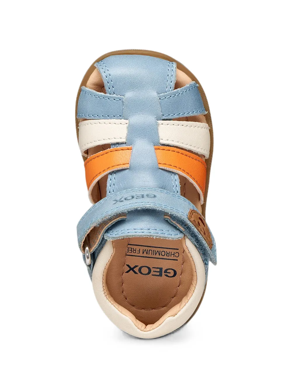 Geox Kids Sandalen met klittenband Blauw
