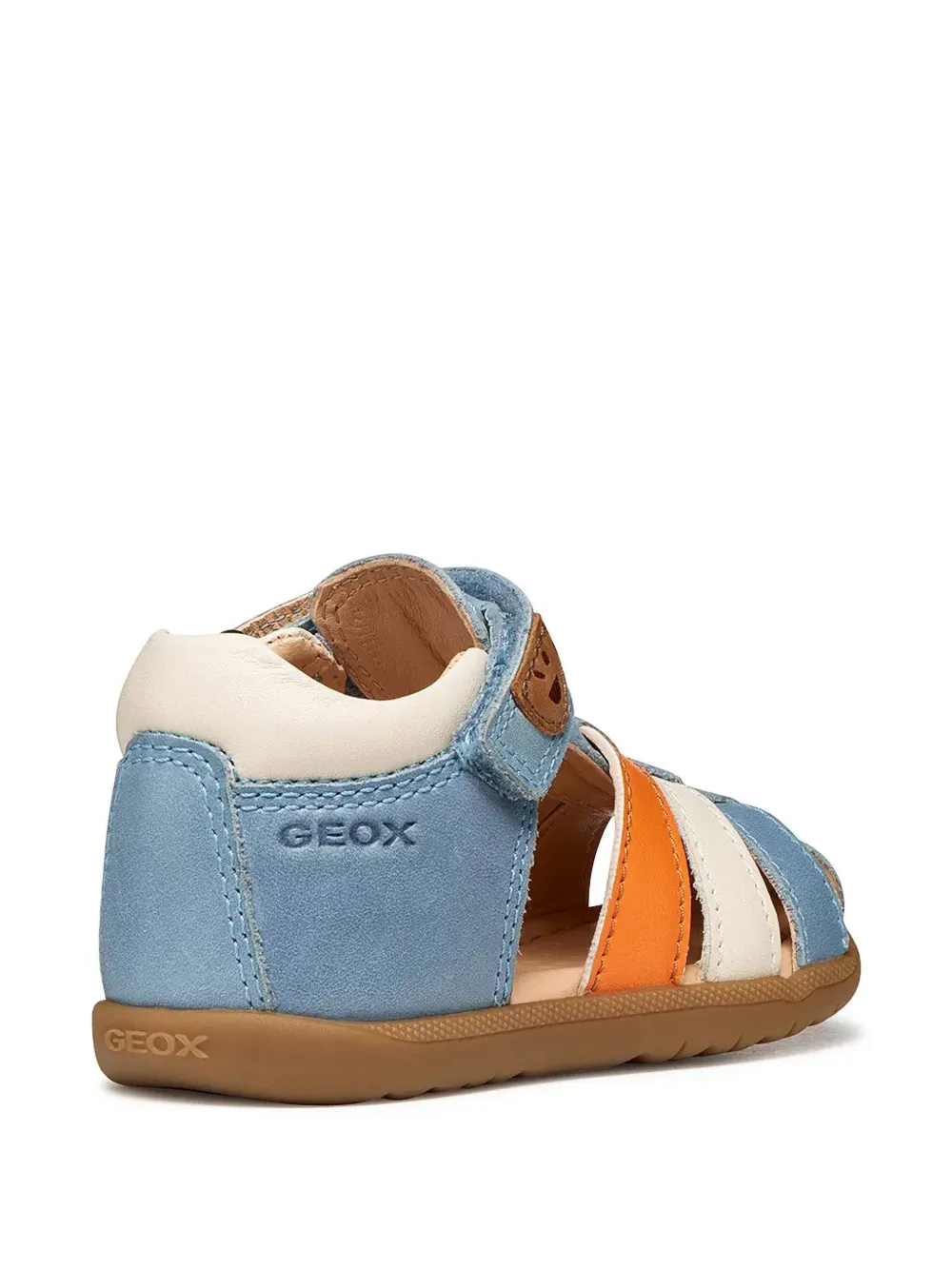 Geox Kids Sandalen met klittenband Blauw