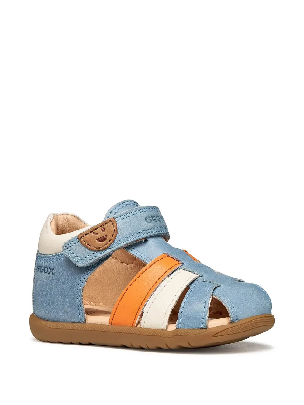 Geox Kids Sandalen met klittenband Blauw