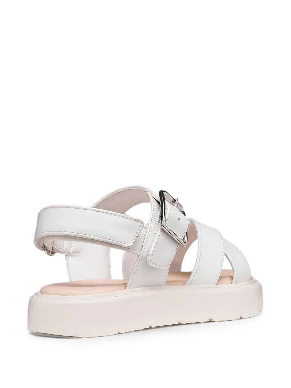 Geox Kids Kodette cross-strap buckle-fastening sandals Wit