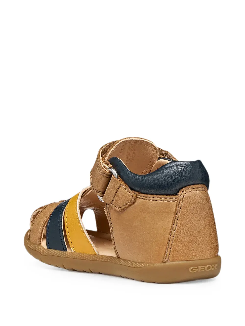 Geox Kids Macchia touch-strap closed-toe sandals Beige