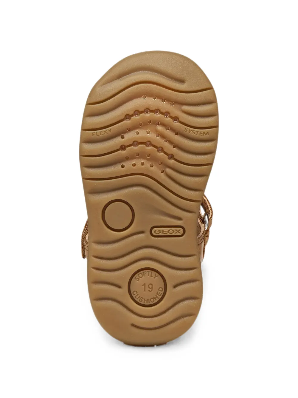 Geox Kids Macchia touch-strap closed-toe sandals Beige