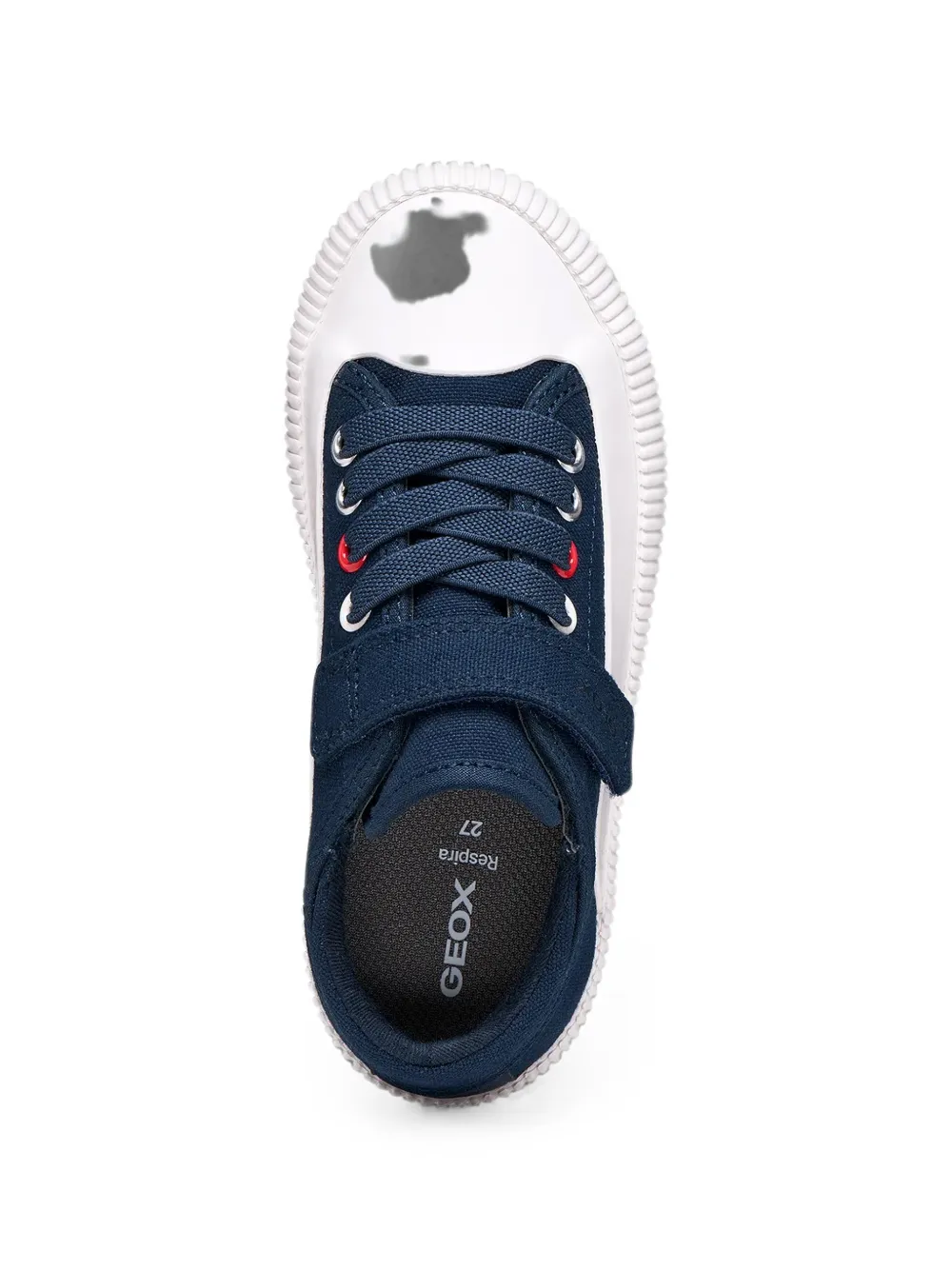 Geox Kids Tippeste sneakers met klittenband Blauw