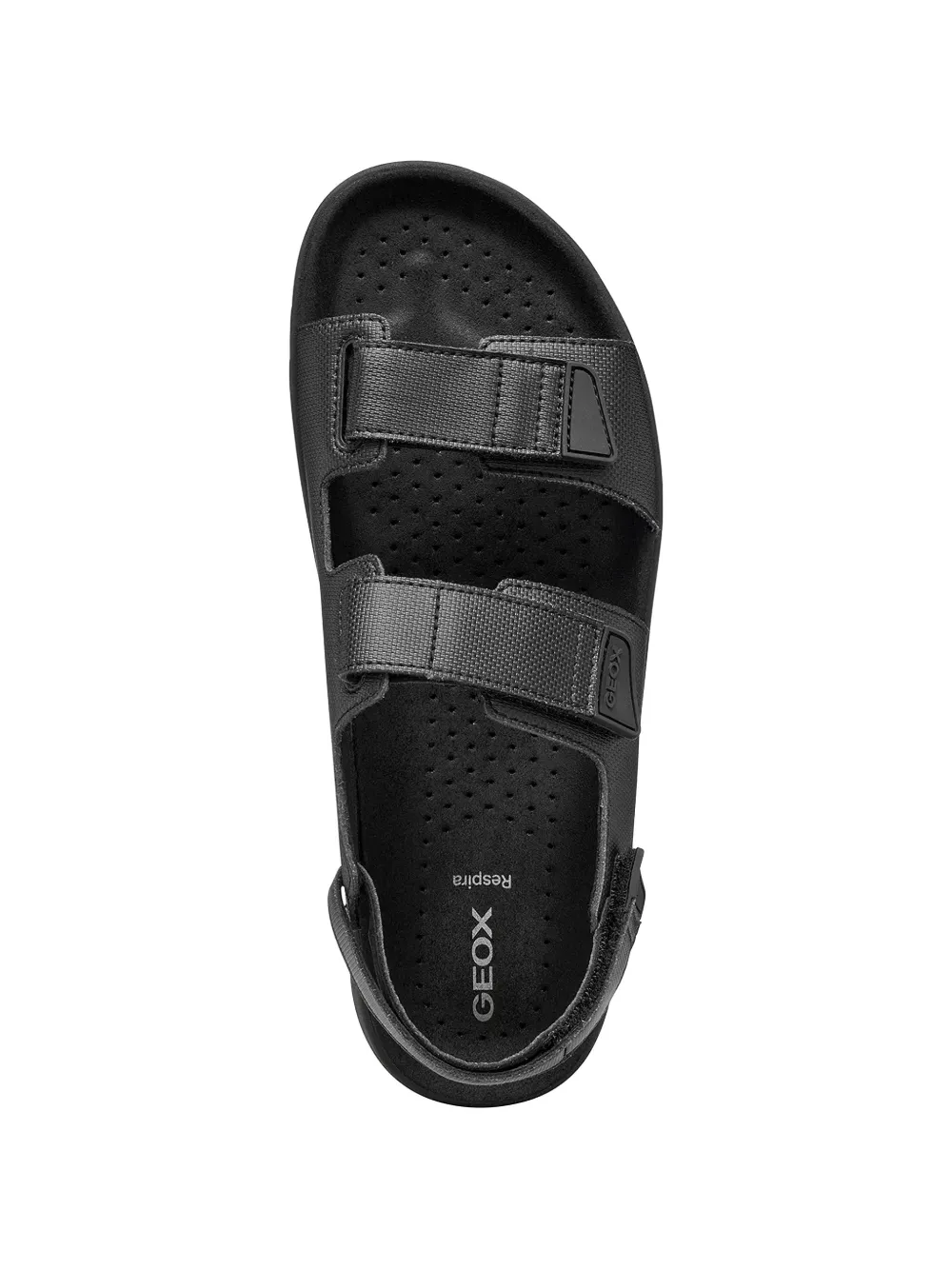 Geox U FLEXTRIDE S touch-strap sandals Zwart