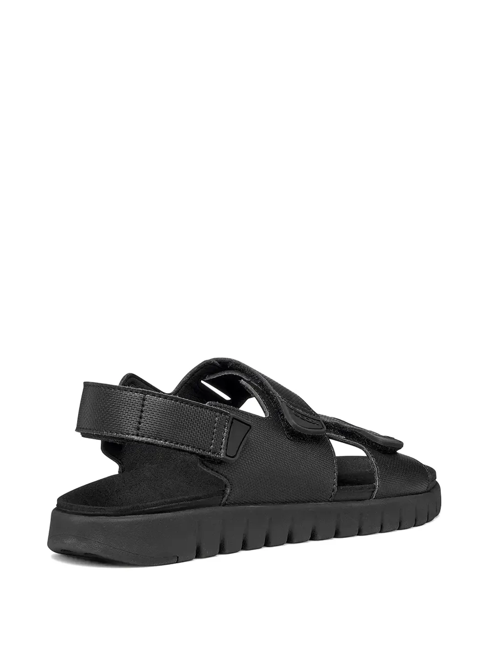Geox U FLEXTRIDE S touch-strap sandals Zwart