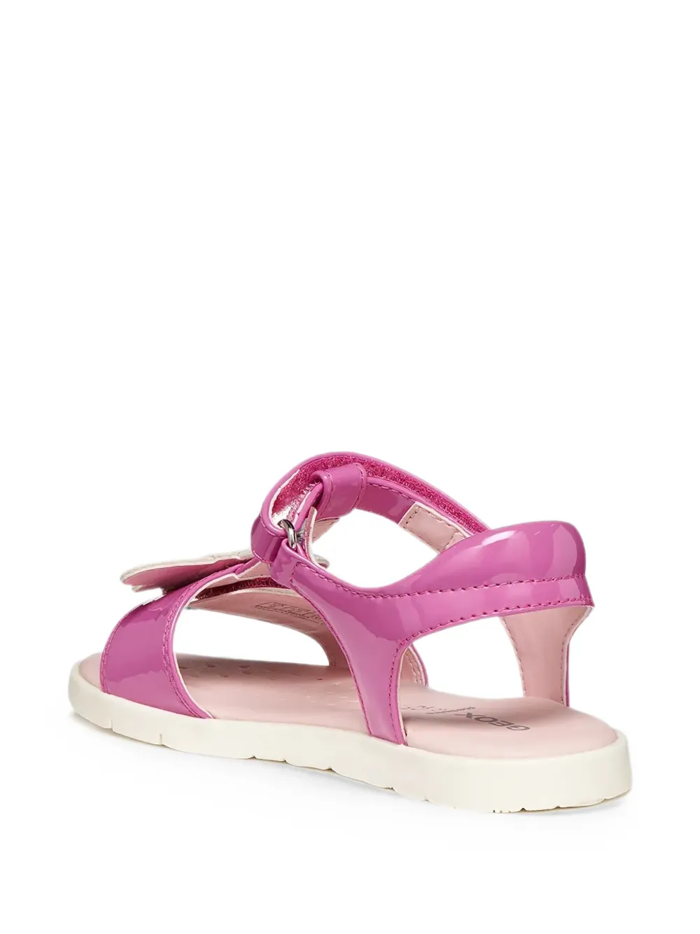 Geox Kids flower-patch touch-strap sandals Roze