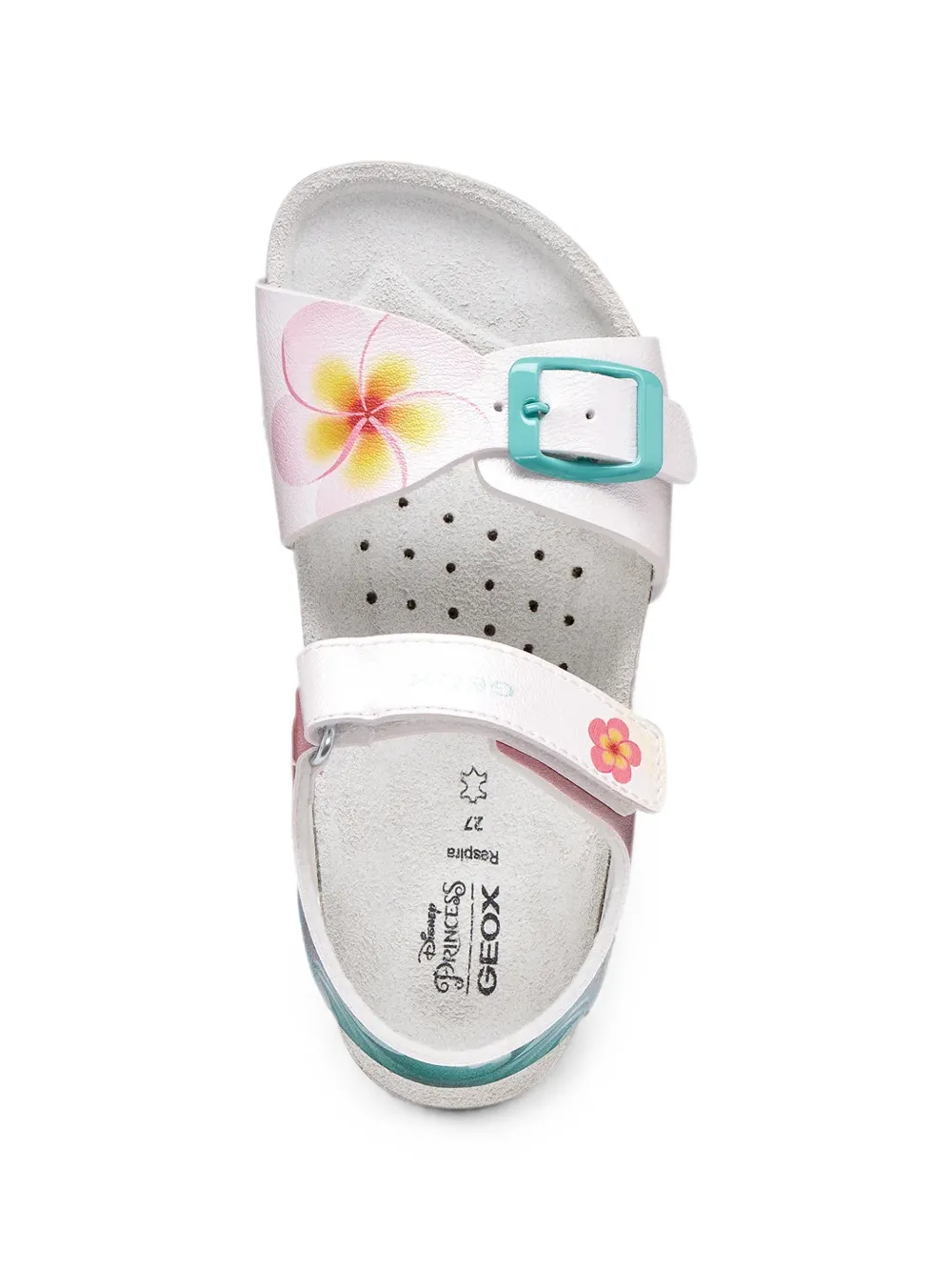 Geox Kids x Disney Moana buckle-fastening sandals Wit