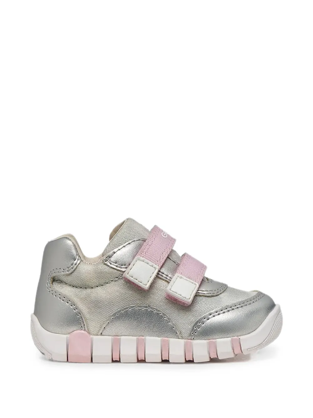 Geox Kids Iupidoo touch-strap sneakers Zilver