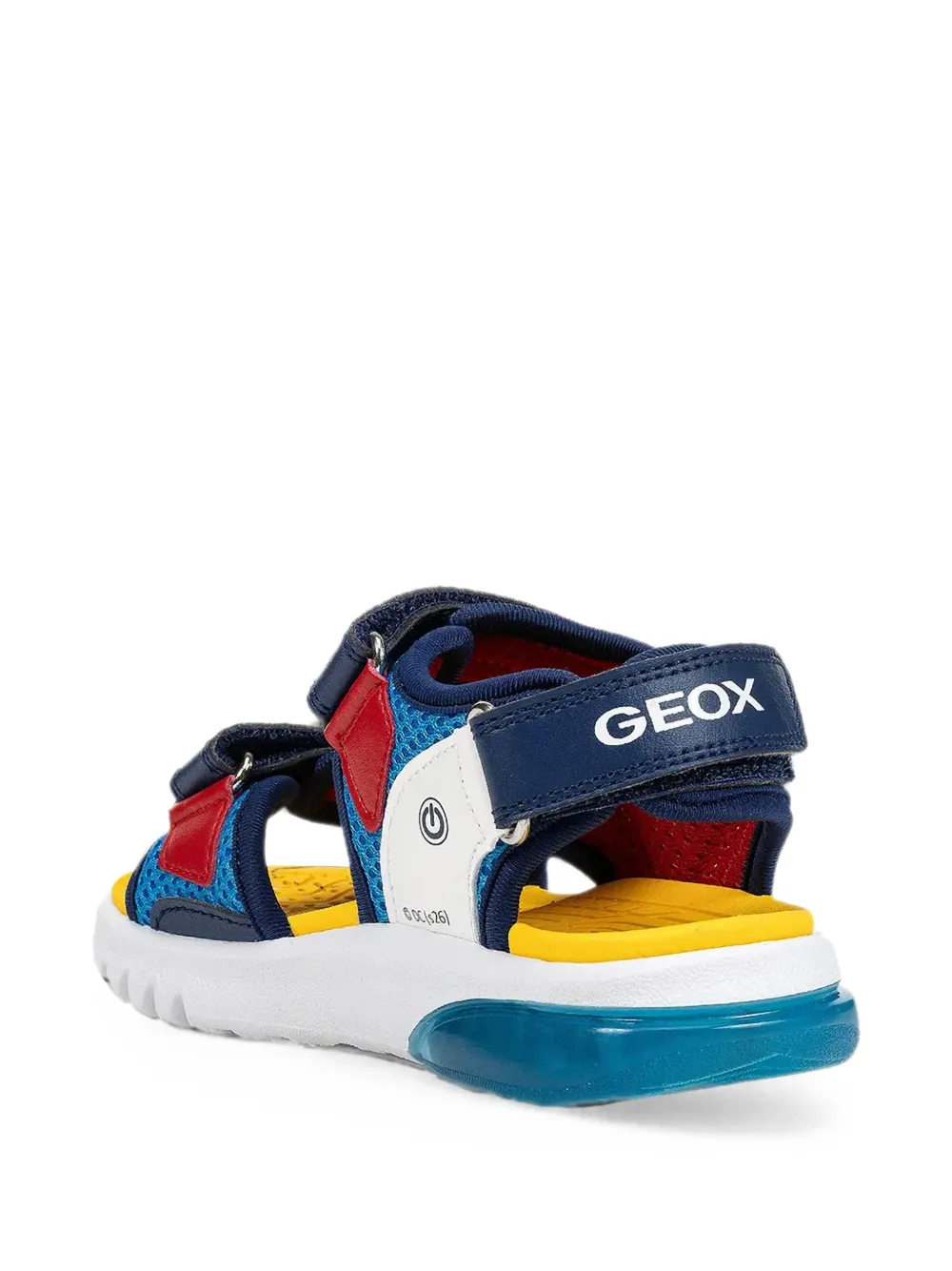 Geox Kids x DC Superman light-up sandals Blauw