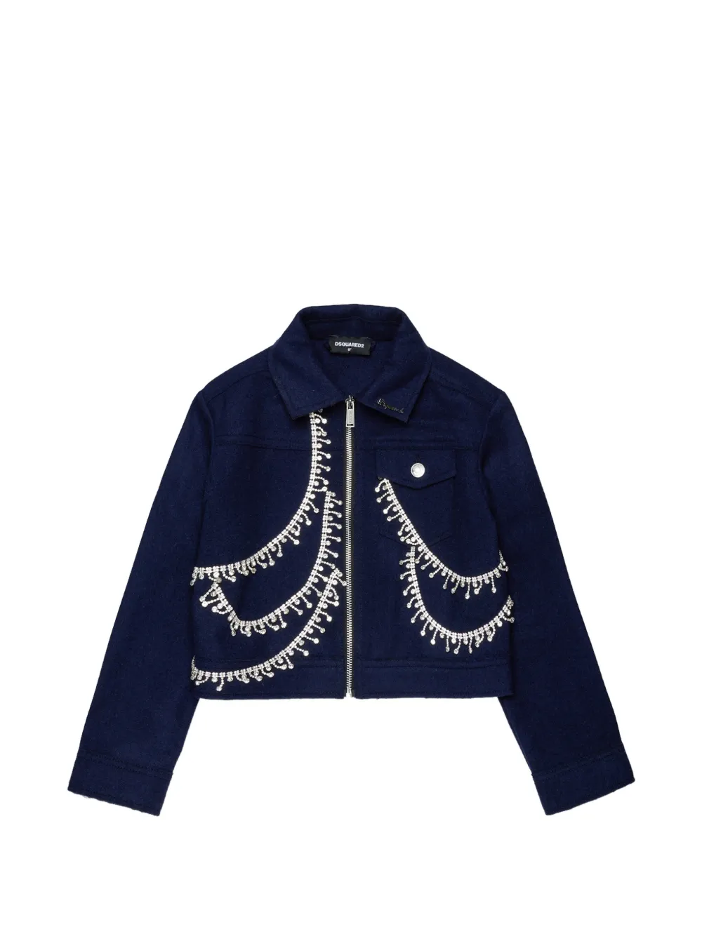 DSQUARED2 KIDS Giacca con cristalli - Blu