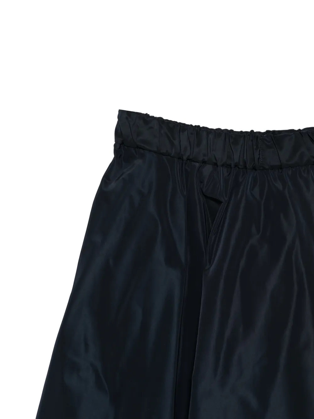 ASPESI Flared midi-rok Blauw
