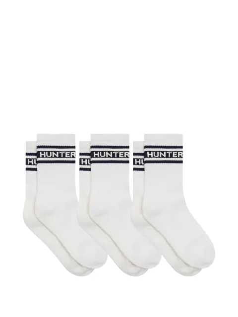Hunter Heritage logo socks (set of six)
