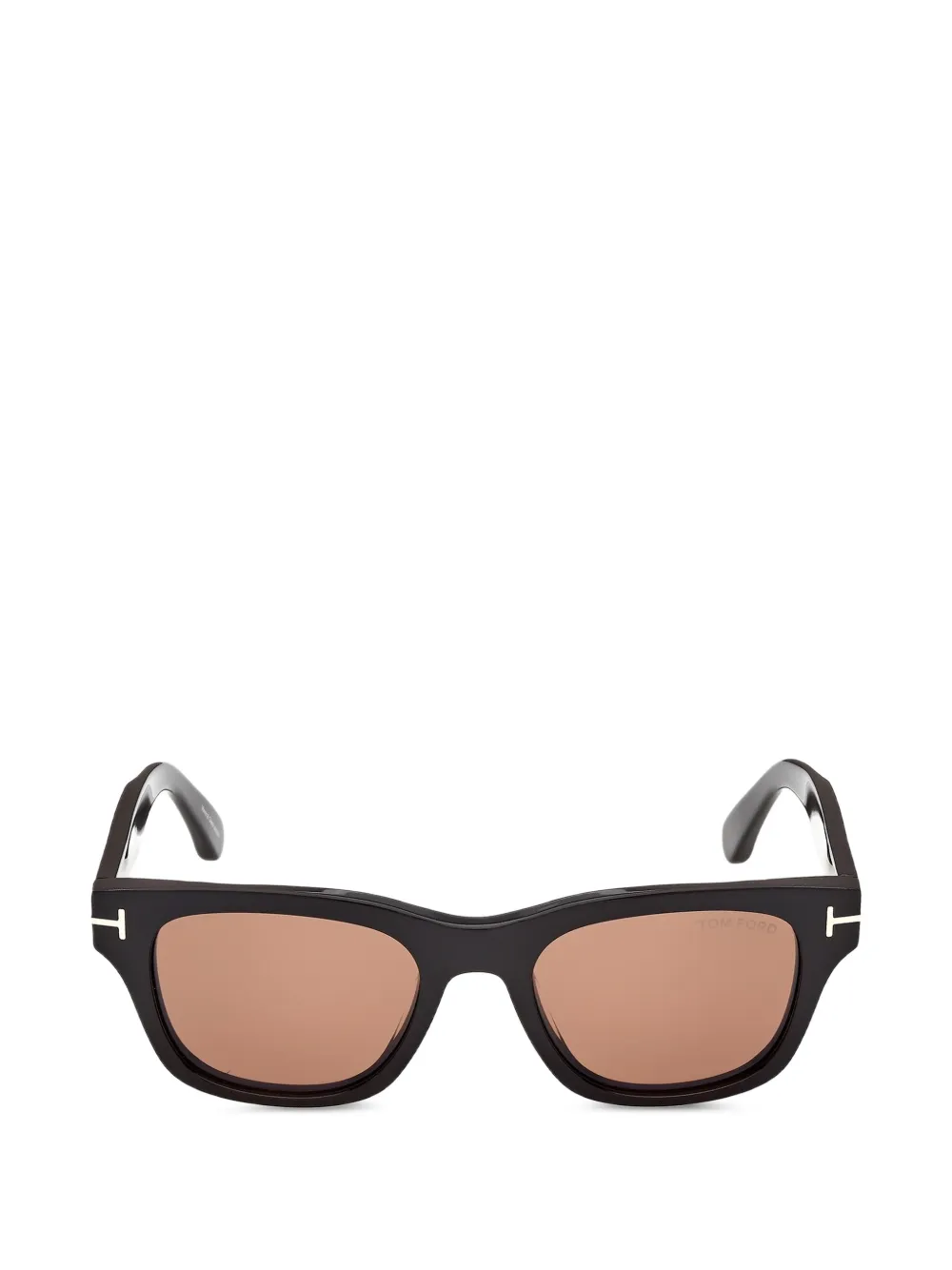TOM FORD Eyewear T-hinge rectangle-frame sunglasses - Nero