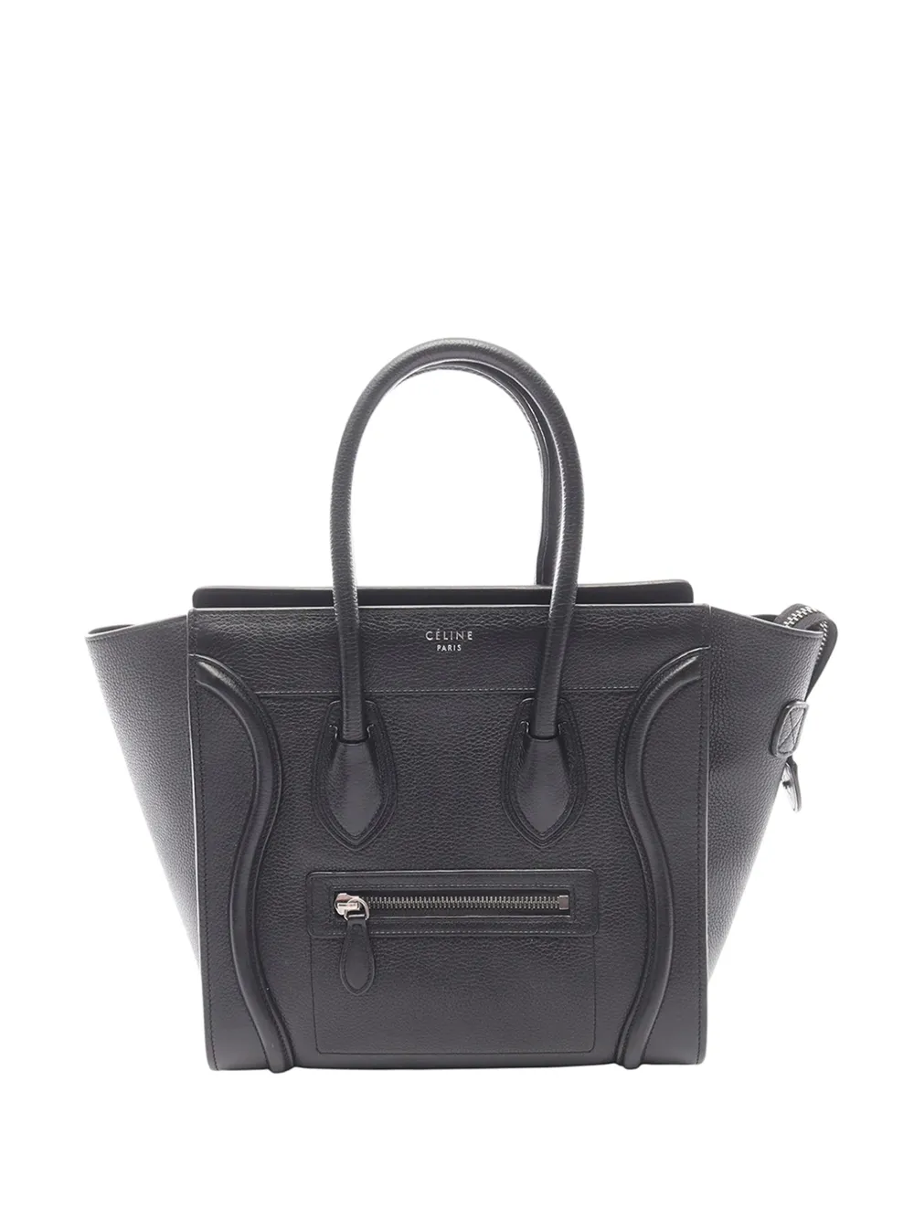 Celine Pre-Owned Borsa tote Luggage micro in pelle 2010-2026 - Nero