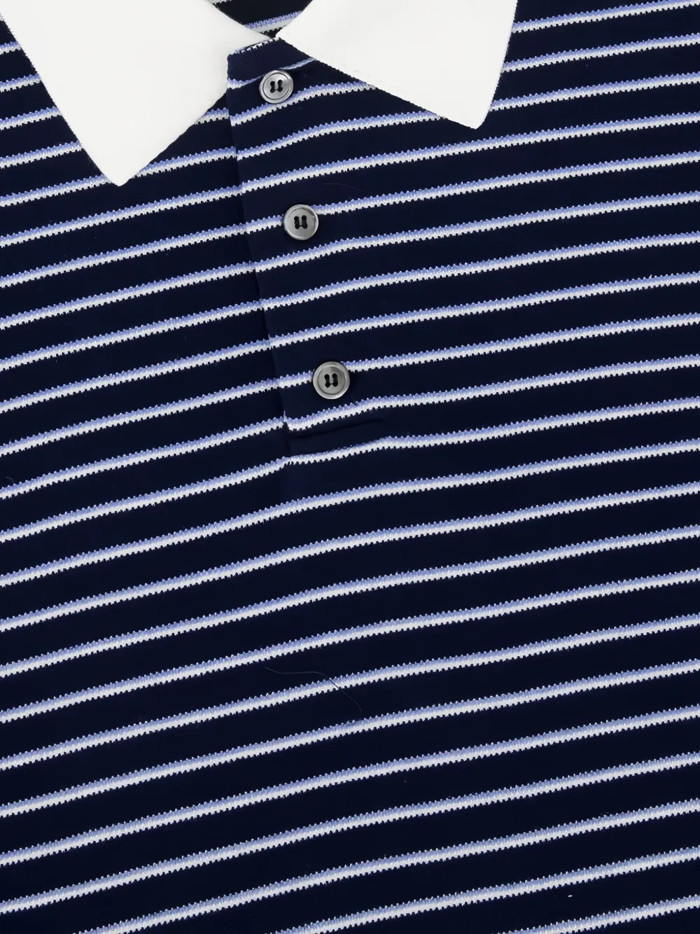  Coor Polo A Rayas - Azul 