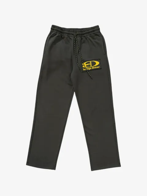 Bottega Desires logo-patch drawstring track pants