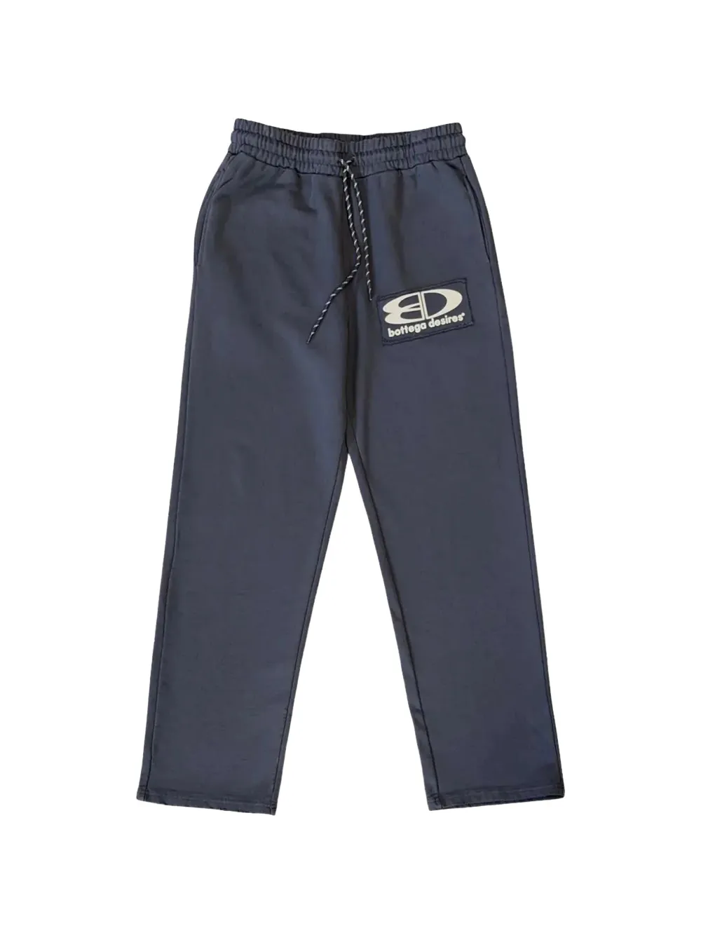 Bottega Desires Pantaloni sportivi con coulisse e logo - Blu