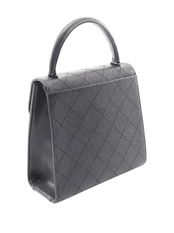 CHANEL Pre-Owned 1997-1999 リイシュー 2.55 キルティング キャビア