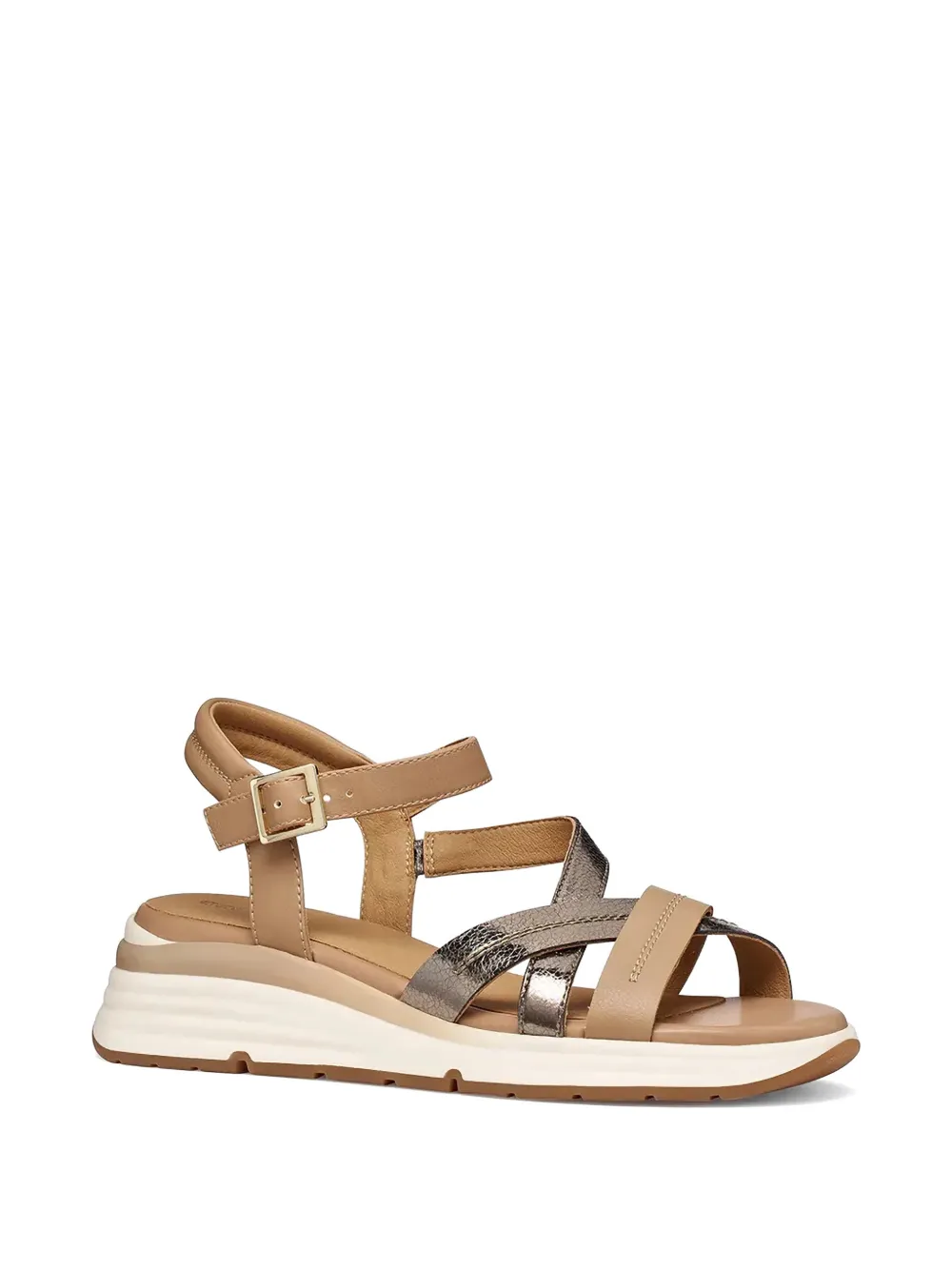 Geox elowynne crossover-strap sandals Bruin