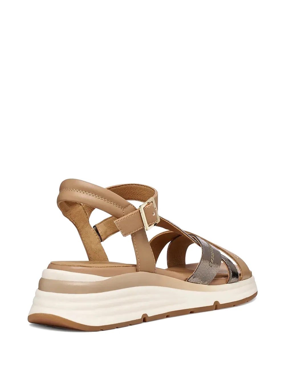 Geox elowynne crossover-strap sandals Bruin
