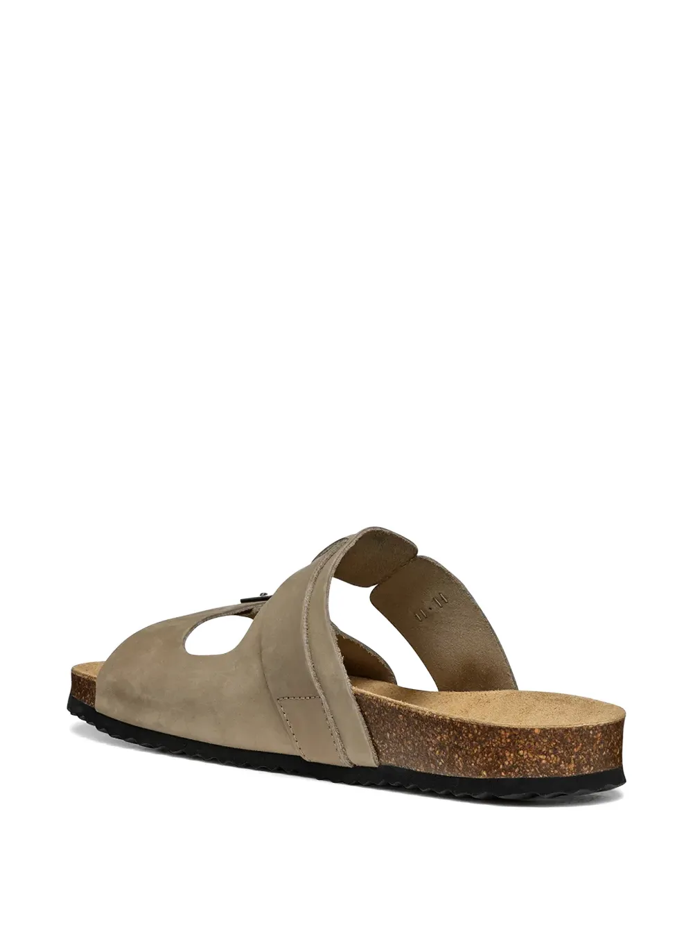 Geox Ghita buckle-fastening double-strap sandals Bruin