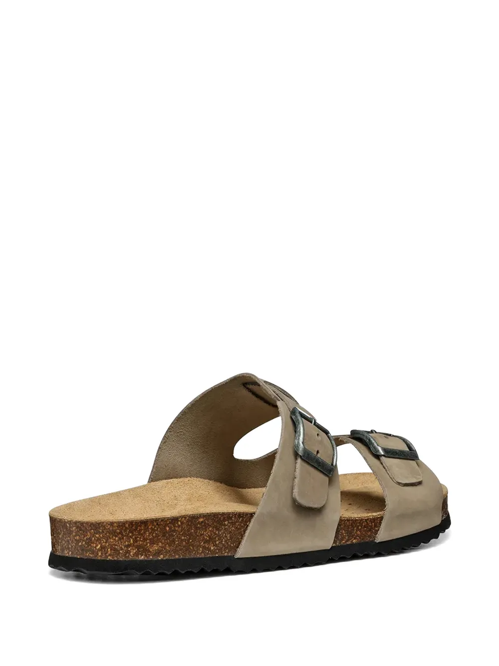 Geox Ghita buckle-fastening double-strap sandals Bruin