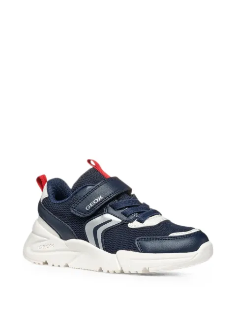 Geox Kids Loftus touch-strap mesh sneakers