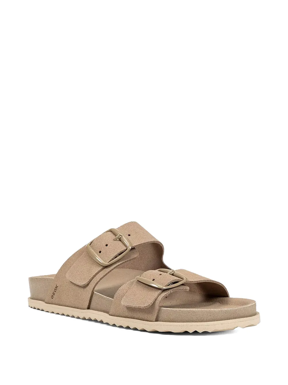 Geox buckle-fastening double-strap sandals Beige