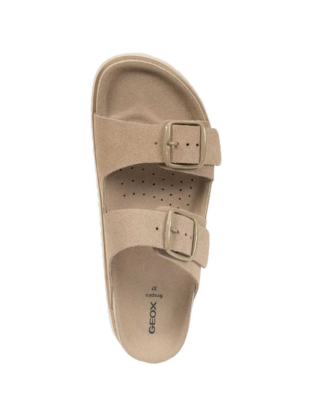 Geox buckle-fastening double-strap sandals Beige