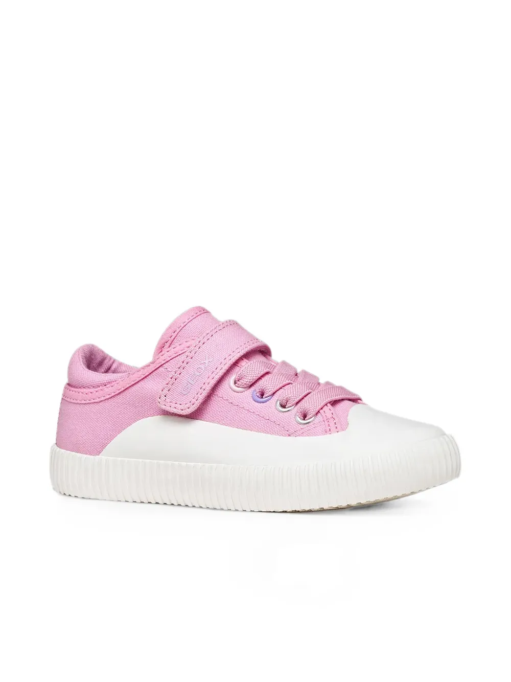 Geox Kids Tippeste touch-strap sneakers Roze