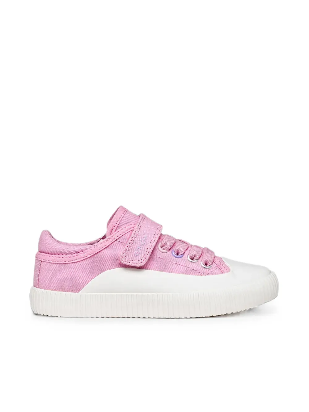 Geox Kids Tippeste touch-strap sneakers Roze