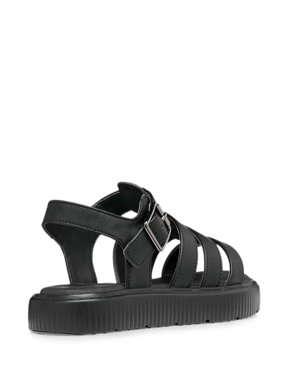 Geox Kids Kodette buckle-fastening caged sandals Zwart