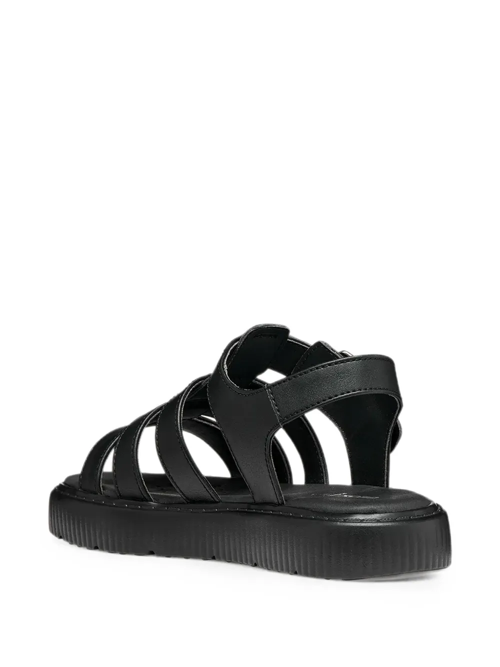 Geox Kids Kodette buckle-fastening caged sandals Zwart