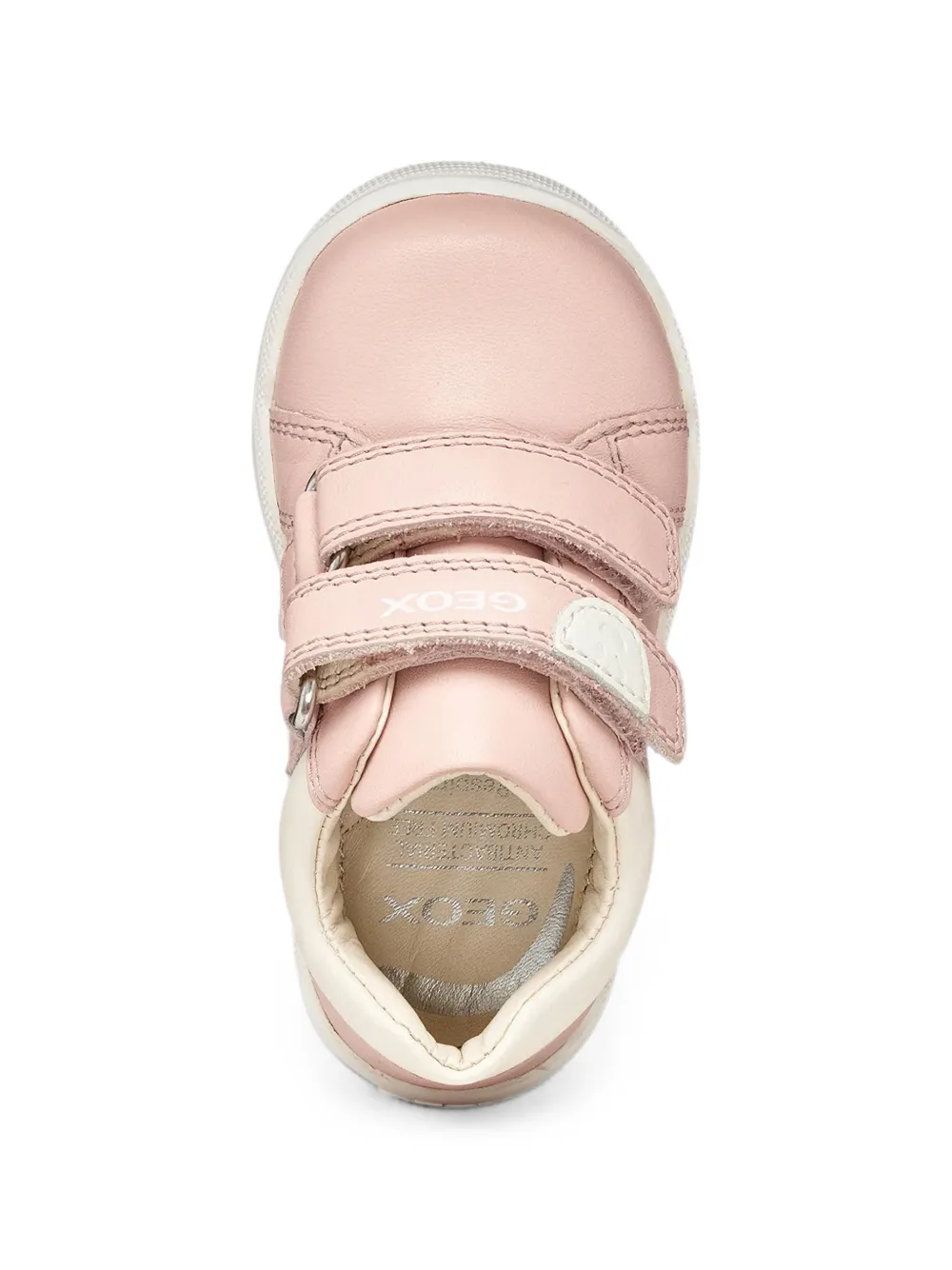 Geox Kids macchia touch-strap sneakers Roze