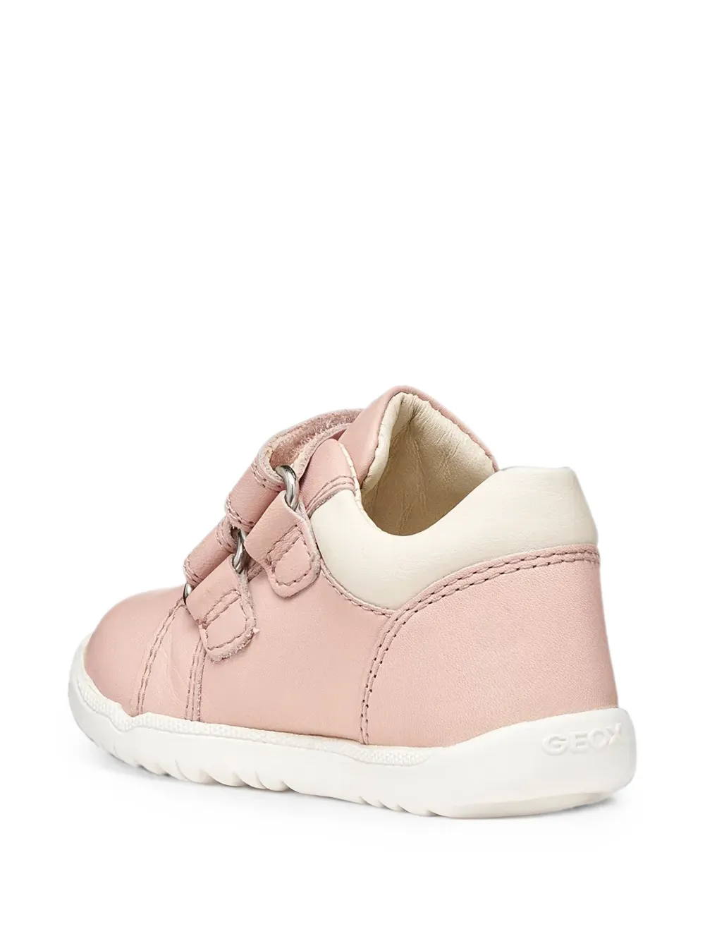 Geox Kids macchia touch-strap sneakers Roze