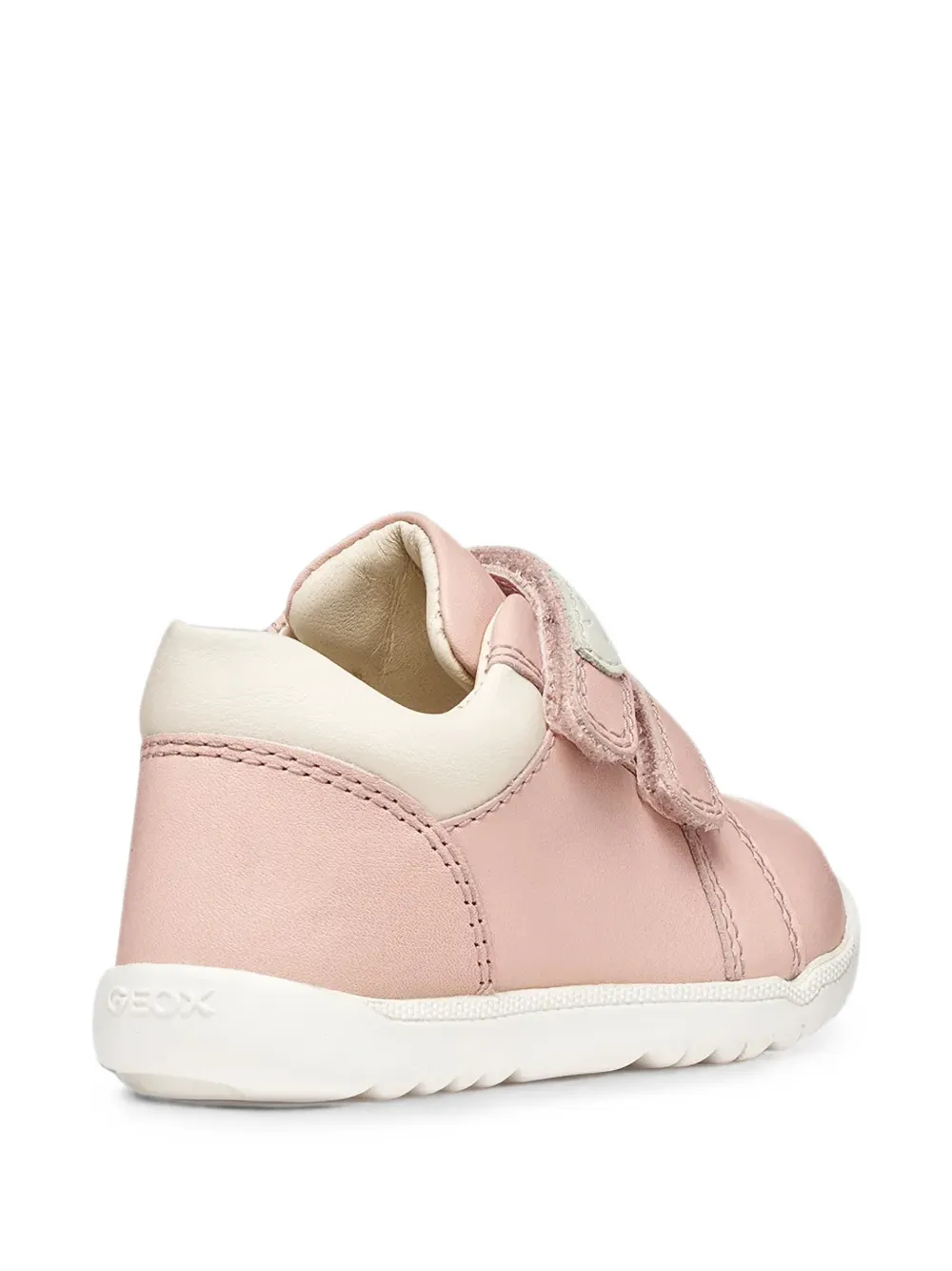 Geox Kids macchia touch-strap sneakers Roze