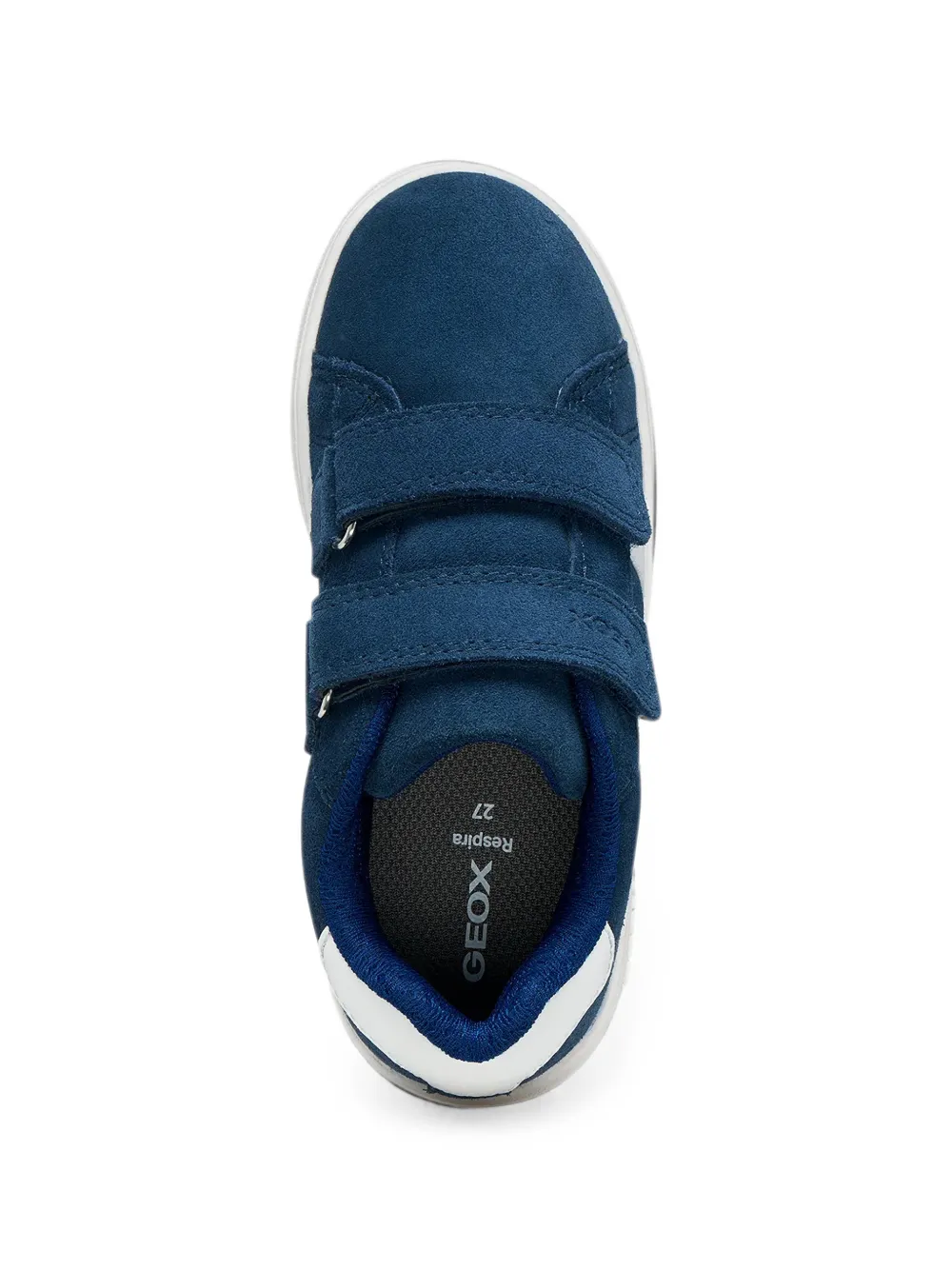 Geox Kids Eclyper touch-strap sneakers Blauw