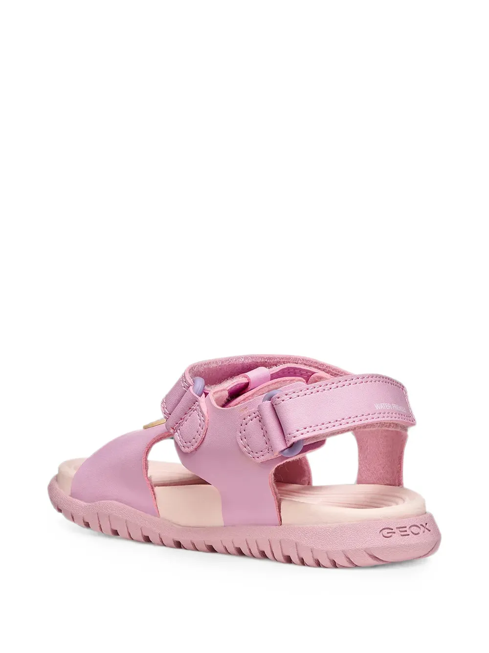 Geox Kids Fusbetto touch-strap donut-patch sandals Roze
